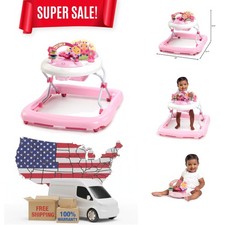Elegant JuneBerry Baby Walker with Removable Toy - Perfect for Growing Infants