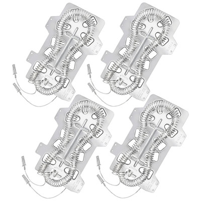 4 Pack DC47-00019A Dryer Heater Heating Element for Maytag Samsung 35001247