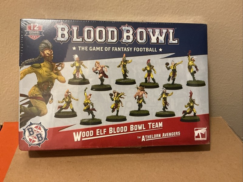 Citadel Blood Bowl Wood Elf Team Athelorn Avengers New