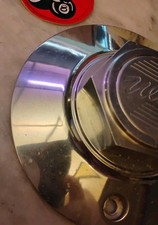 X1 Ultra 7 Polished Chrome Likeness 8086 Aluminum Mag Wheel Center Cap