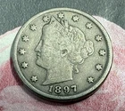 Photo of a 1897-P Liberty Nickel from an eBay listing that sold on Jul 17, 2026