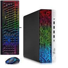 HP G3 RGB Gaming PC i5-6th, 16GB RAM 256GB SSD NVIDIA GT 1030 RGBK M Windows 11