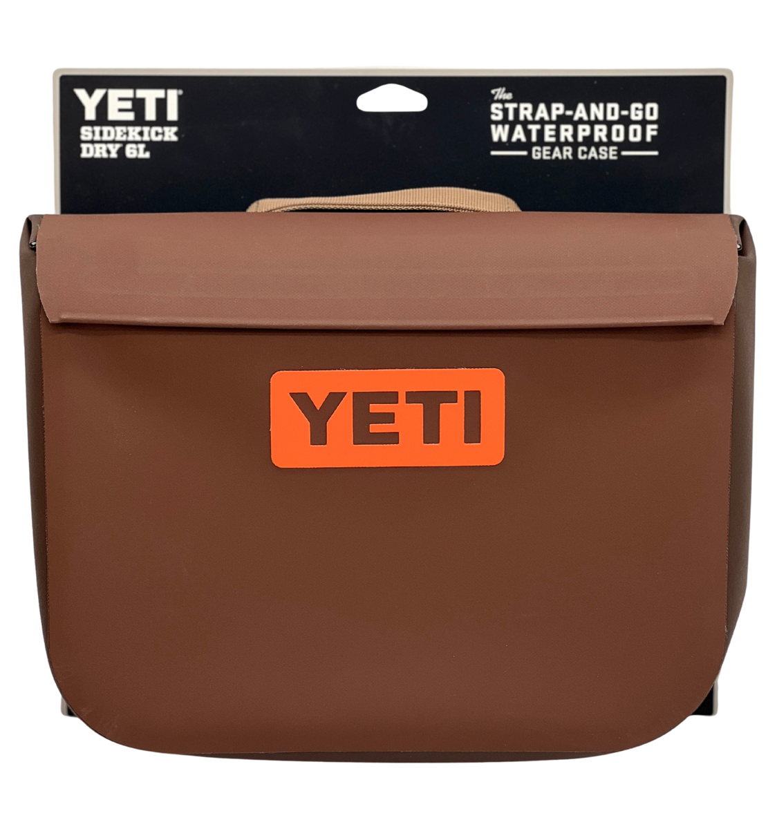 YETI Sidekick Dry 6L Waterproof Gear Case Wetlands Brown Retired QR Code