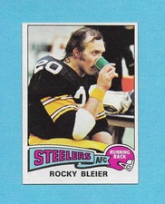 1975 Topps Football #39 Rocky Bleier ROOKIE Pittsburgh Steelers star NM/MT