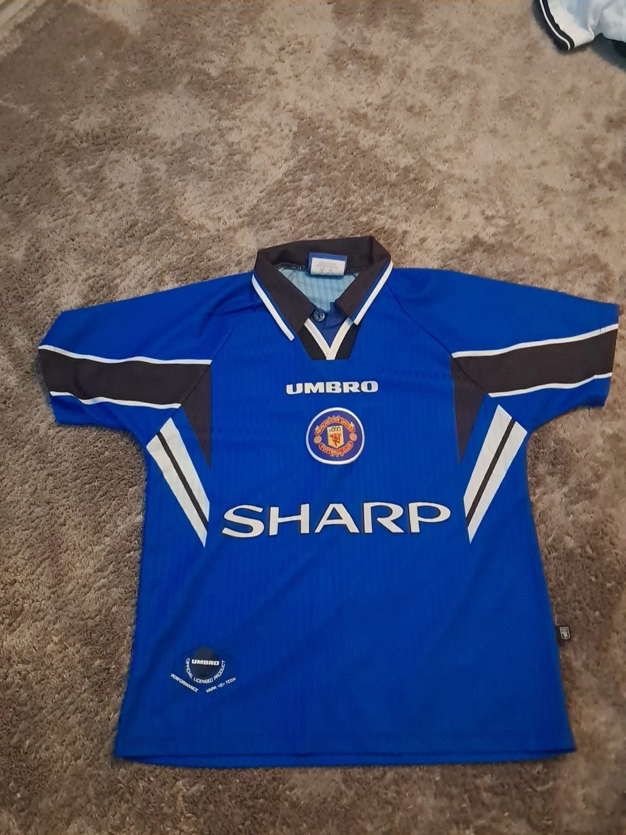 Maillot Manchester United Domicile 2002/04 ML : Maillots de foot et NBA