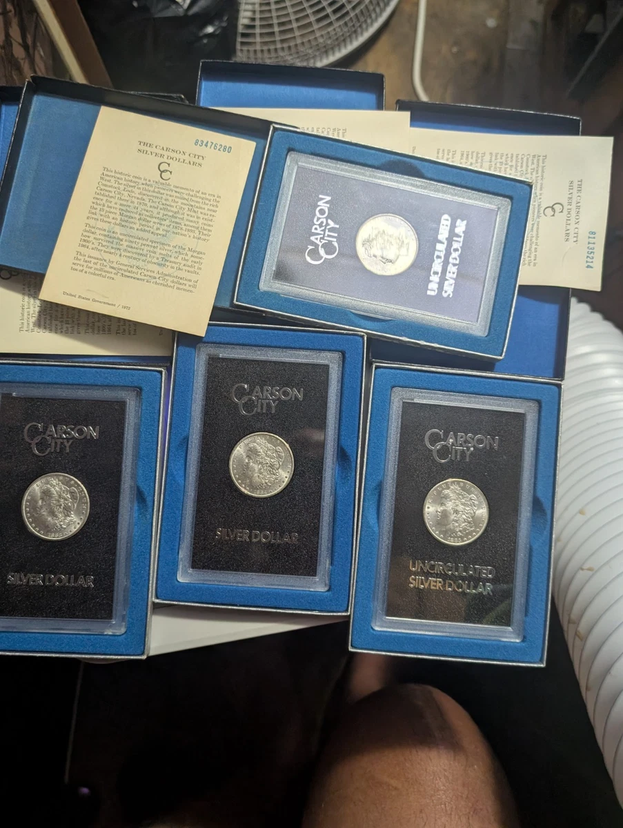 Carson City Silver 1882 Year Morgan US Dollars (1878-1921) for