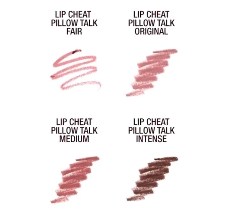 Charlotte Tilbury Lip Cheat Lip Liner Pencil PILLOW TALK 0.04 oz Full Size - Image 4 of 4