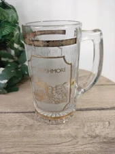 Culver's Glass Mug Gold Trim Collectors
