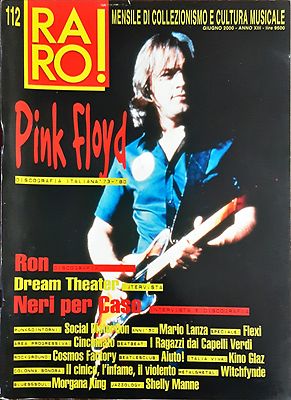 Selten! Musikmagazin 112/2000 Pink Floyd Ron Schwarz für Fall Dream Theaters Cosm