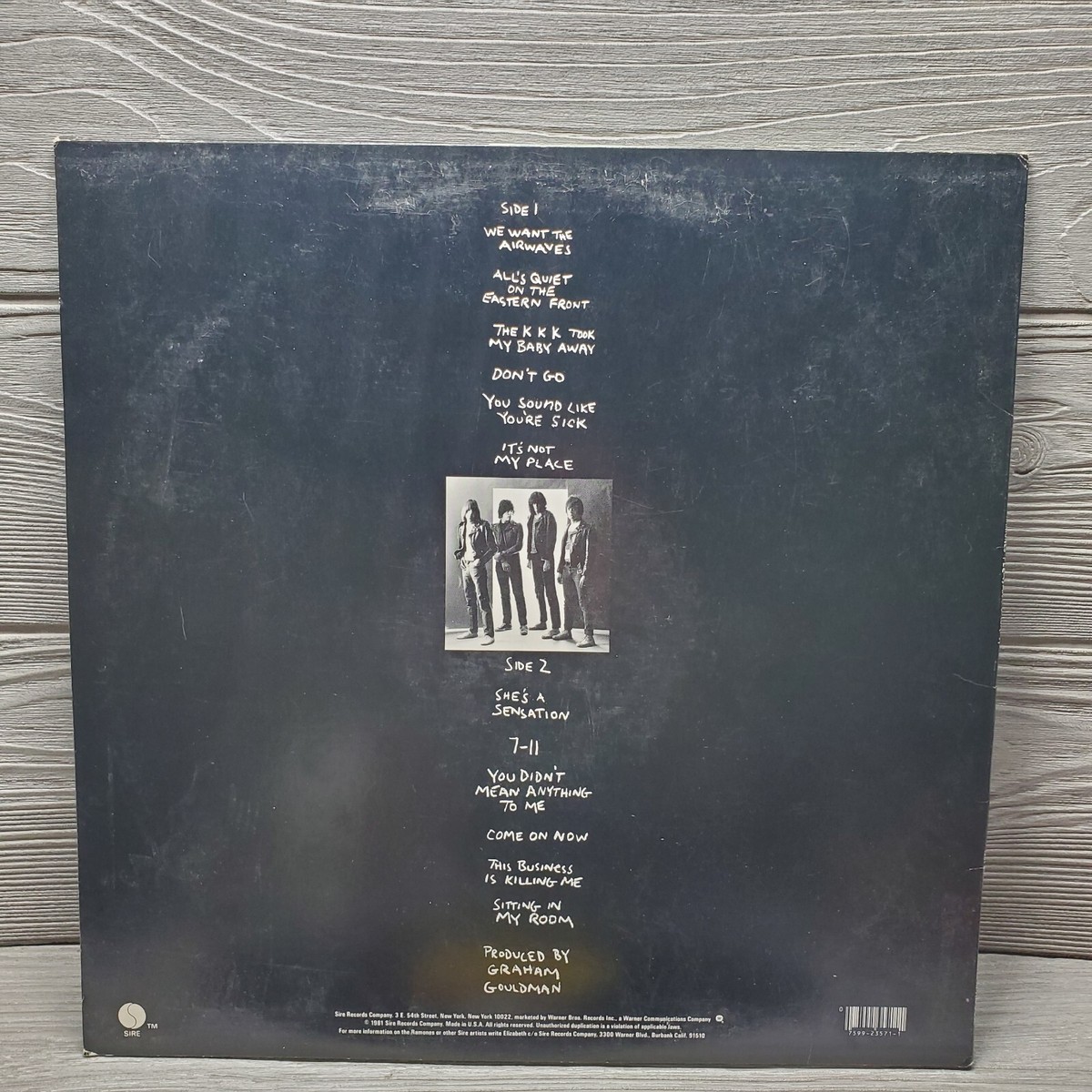 Ramones Pleasant Dreams レコード Ramones – Pleasant Dreams – Vinyl (LP, Album, Promo), 1981