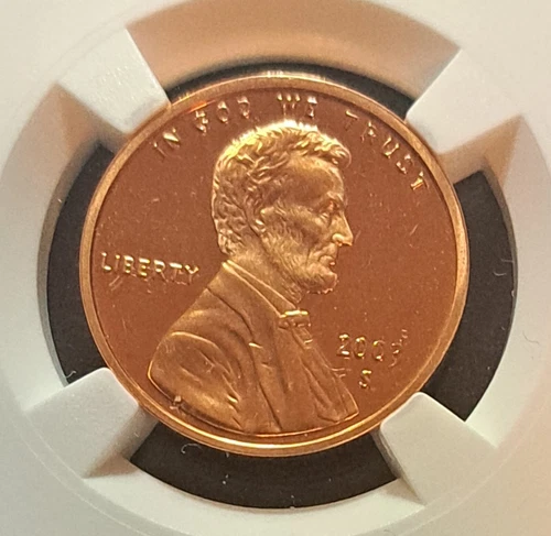 2003-S LINCOIN MEMORIAL CENT, NGC GRADED PF-69-RD-UC