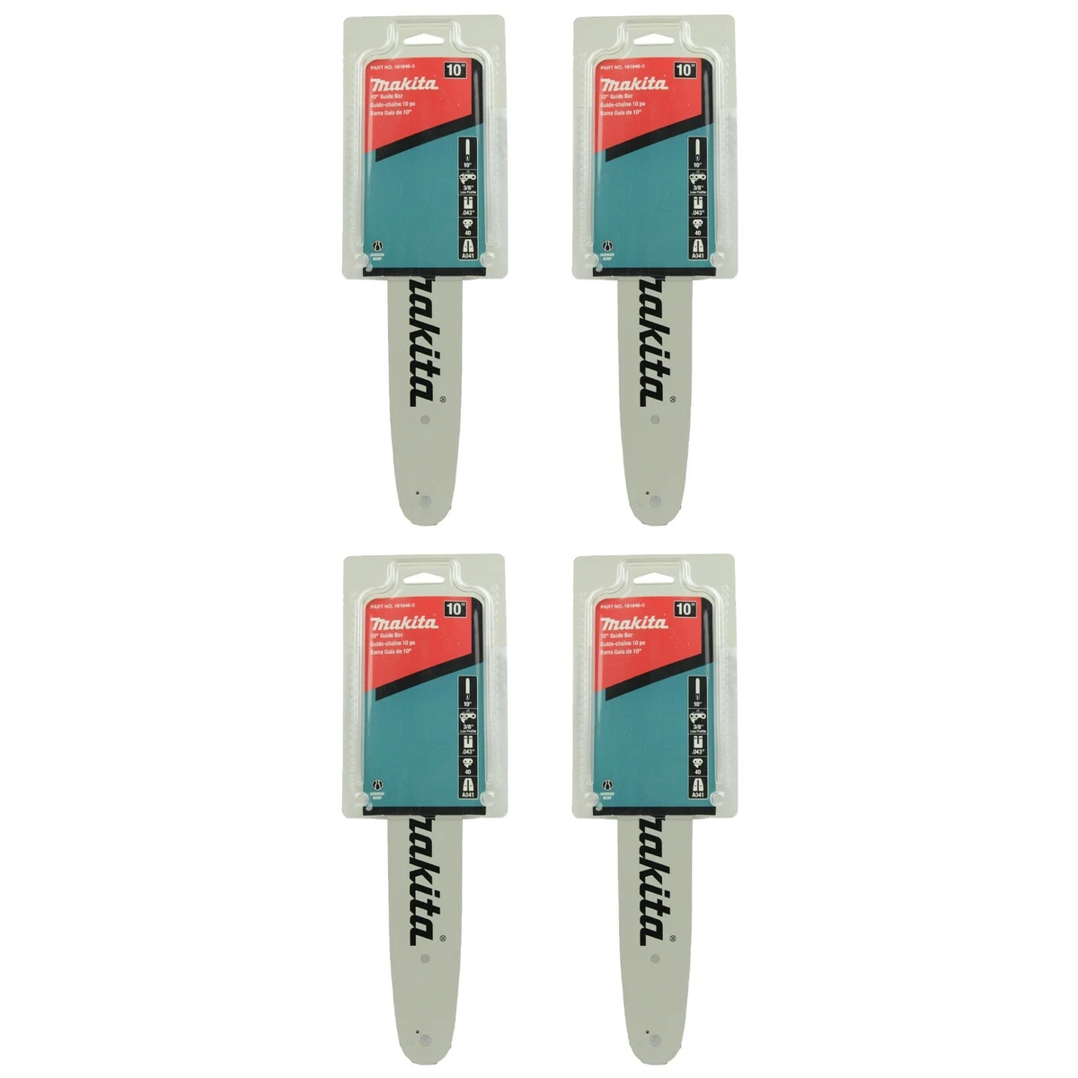 Makita 161846 0 10in Guide Bar 3 8in .043in Replacement Part for
