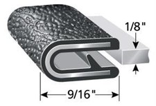 18 Black Edge Trim Lok Camper Trailer Rv Seal Lock Boat Vinyl 916 Legs