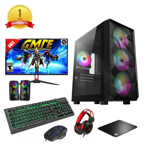 Fast Gaming PC Bundle Intel Core i3 16GB RAM 1TB &128GB SSD 4GB GT730 Win 11p - Picture 6 of 6