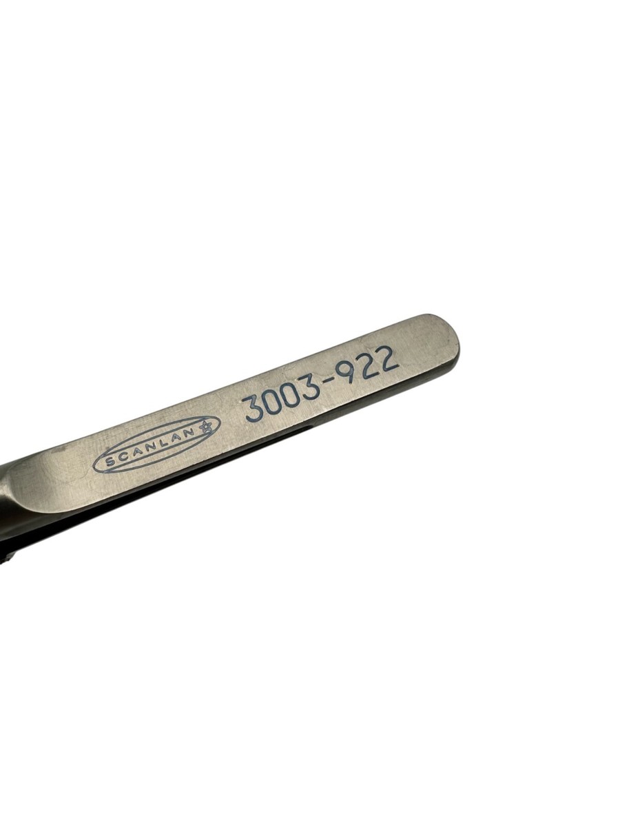 Scanlan 3003-922 Legacy Micro Forceps, 1mm DD Ring Tips, 8-1/4