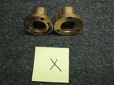 Milling Machine Part-Longitudinal Brass Feed Nut X Axis