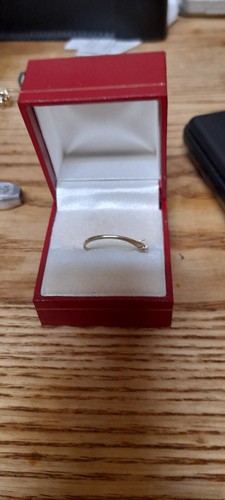 14k Real Yellow Gold, Real Diamond Engagement Ring Set.0.28 Tcw Great Deal. - Picture 8 of 16