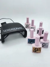 sensationail gel nail polish Machine And 7x Mullholand Maneater NcLA Gelous Gel
