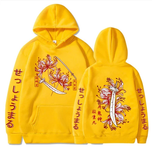 Mens Women Inuyasha Kagome Hoodies Anime Sweatshirt Pullovers Tops Gifts Cosplay - Picture 13 of 28