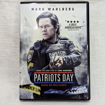 Patriots Day DVD Movie 2016 Widescreen Mark Wahlberg, Kevin