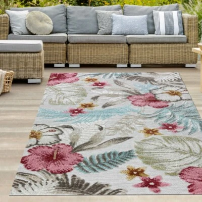 Tapis d'intérieur et d'extérieur Effet haute-profondeur Facile à entretenir Rési - Photo 1/4