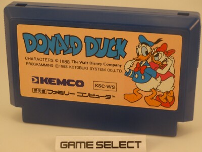 DONALD DUCK PAPERINO Nintendo Famicom NES JP JAP japanische Originalkartusche