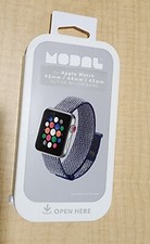 Modal Active Nylon Band - for Apple Watch NEW 42 mm, 44mm NAVY ACTIVE NYLON