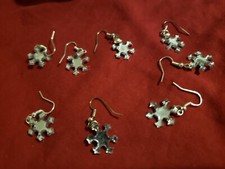 Christmas Dangle Earrings snowflakes