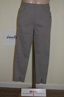 Laurie Denmark 7/8th Black Cream Ankle Crop Trousers Sanna Slim 20665 14 To 20 Laurie Denmark 7/8th Black Cream Ankle Crop Trousers Sanna Slim 20665 14 To 20