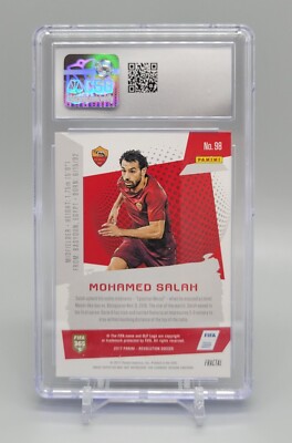 2017 Panini Revolution - Mohamed Salah #98 Fractal for sale online
