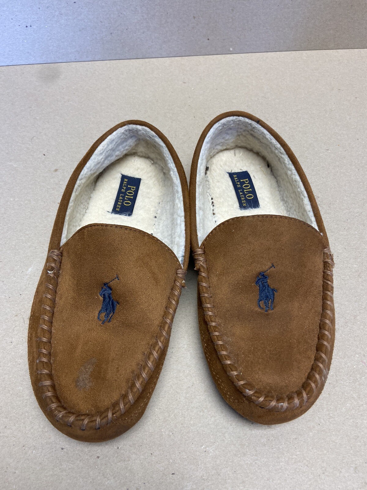 Polo Ralph Lauren Slippers, Light Brown 