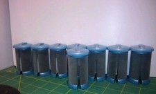 Conair ION Shine 8 Large Replacement Hot Rollers CHV26I Flocked Curlers