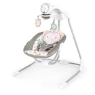 InLighten Nally Owl Baby Swing 3 Directions 180 Degree Rotation with Music