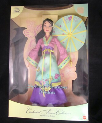 Spring Blossom Mulan Disney Collector Doll Enchanted Seasons 29191