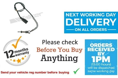 Exhaust Gas Temperature Sensor for VW CC B7 (358) 2.0 TDI 4motion 2011 to 2016
