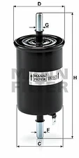 Mann-Filter WK 55/2 fuel filter for Chevrolet, Daewoo