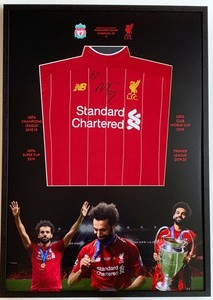 mohamed salah signed jersey