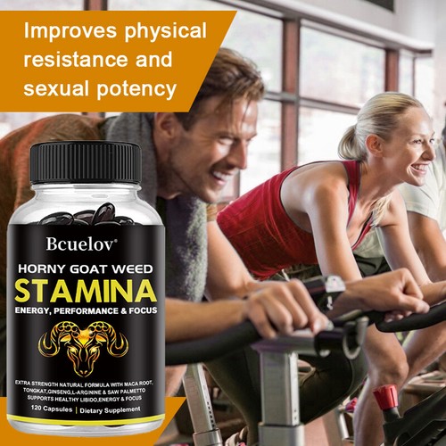 (3 pack) Horney Goat Weed for Men & Women-with Maca,Saw Palmetto,Panax Ginseng - Picture 6 of 9