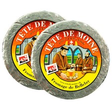 Food-United TETE DE MOINE AOC-AOP Schweizer Mönchskopf-Käse-Laib 2x 800g