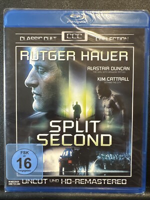 Split Second (Region Free Blu-Ray) Rutger Hauer Classic Cult Collection