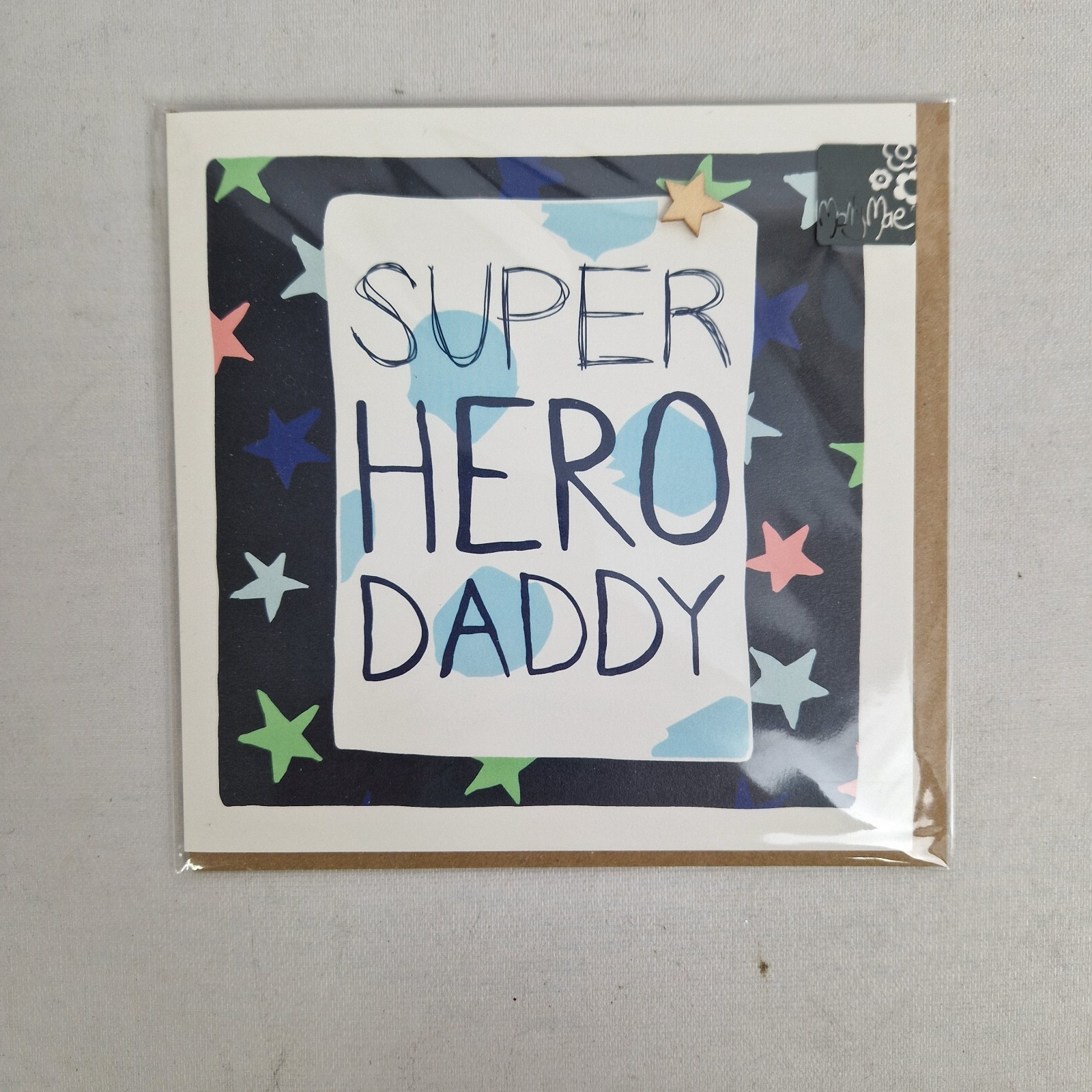 Molly Mae Stars & Stripes 'Superhero Daddy' Father's Day Greetings Card