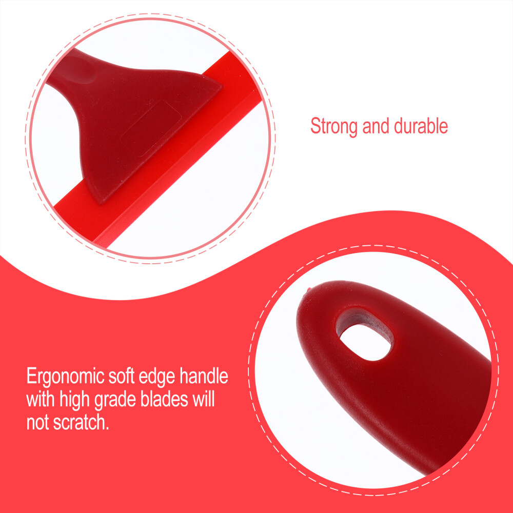 2 Pcs Durable Window Tint Squeegees Car Snow Shovel Ice Scraper Glass