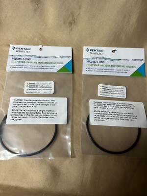 Lot of 2 :  3.5'' Inside Diameter PENTAIR OMNIFILTER Housing O-Rings rubber