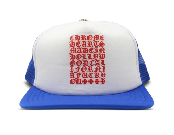Chrome Hearts Eyechart Trucker Hat | eBay