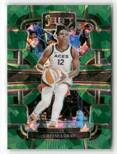 2024 Panini Select WNBA #94 Chelsea Gray Prizms Green Ice