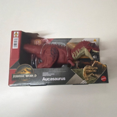 Mattel Jurassic World Aucasaurus Action-Figur aus Kunststoff, mehrfarbig