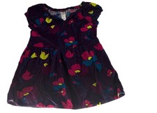 Tea Collection Girls Floral Corduroy Dress Size 2