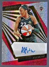 2022 Panini Revolution WNBA A'ja Wilson Autograph #AG-AJW Las Vegas Aces MVP