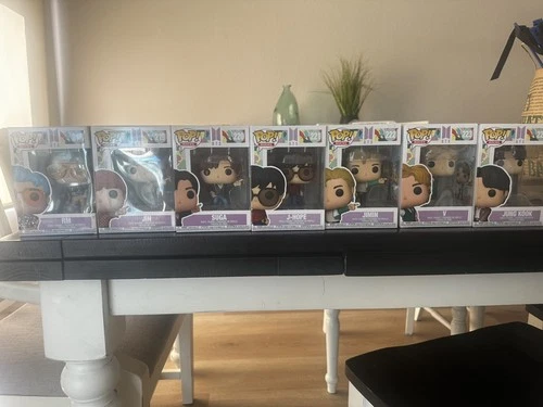 Funko Pop! Rocks BTS Dynamite Walmart Exclusive 7-Pack Vinyl Figures Multipack