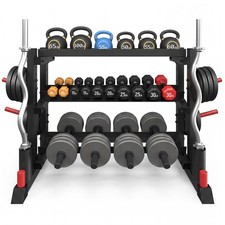 1300LB Dumbbell Rack 3-Tier Weight Stand Home...
